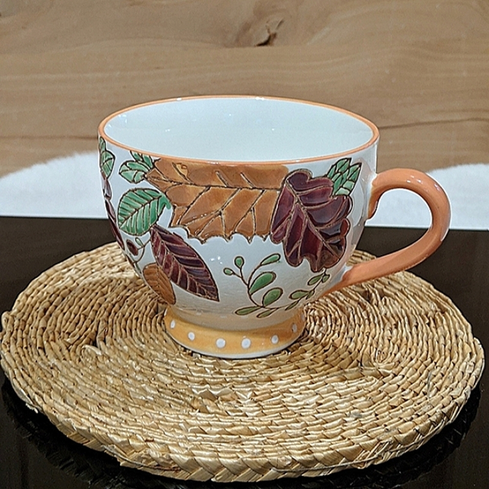 BELLE MAISON Artisan Collection Harvest Fall Mug